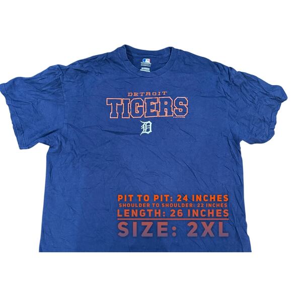 Vintage Tees - Official MLB Merchandise Detroit Tigers Graphic Tee*SZ 2XL - Picture 3 of 5
